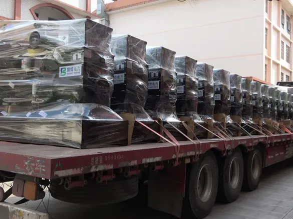 사우디아라비아에 수출된 90kW/200kW 오픈형 디젤 발전기