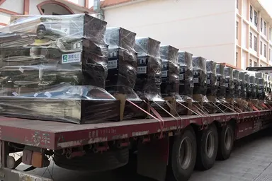 사우디아라비아에 수출된 90kW/200kW 오픈형 디젤 발전기