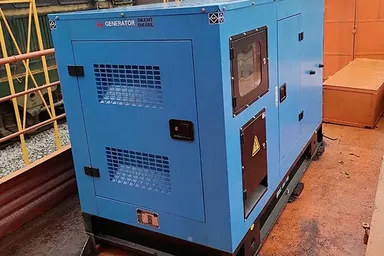 가이아나에 수출된 100kW 저소음 디젤 발전기