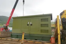 케냐에 수출된 50kW/200kW 저소음 디젤 발전기