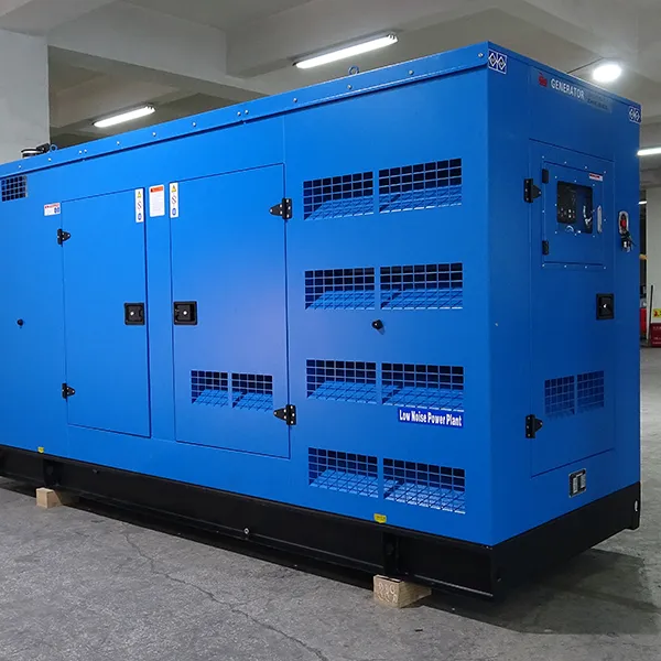 아프리카에 수출된 250kW 저소음 디젤 발전기