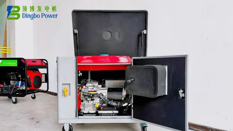 공냉식 무소음 가솔린 발전기