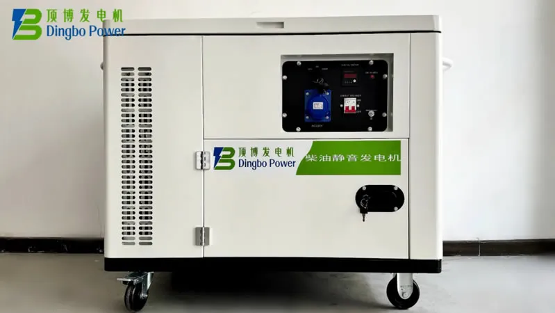 공랭식 저소음 디젤 발전기
