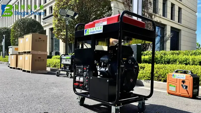 오픈 프레임 가솔린 인버터 발전기