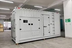 이라크에 수출된 500kW 저소음 컨테이너화형 Yuchai 엔진 시리즈 디젤 발전기 세트