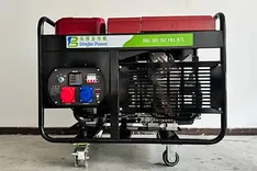10kW~20kW 공랭식 오픈 프레임 디젤 발전기 (2기통)