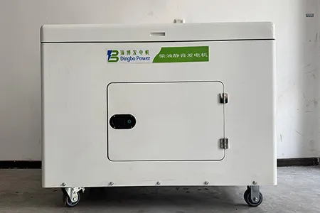 10kW~20kW 공랭식 저소음 디젤 발전기 (2기통)