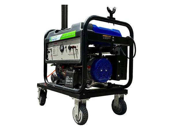 5kW 가솔린 발전기 장착 이동식 라이트 타워