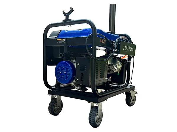 5kW 가솔린 발전기 장착 이동식 라이트 타워