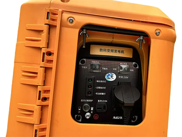 700W 가솔린 발전기가 장착된 휴대용 원격 지역 조명