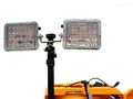 700W 가솔린 발전기가 장착된 휴대용 원격 지역 조명