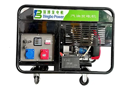 10kW-20kW 공냉식 오픈 프레임 가솔린 발전기 (2기통)