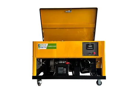 15kW-40kW 수냉식 저소음 가솔린 발전기 (4기통)