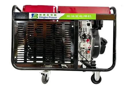 250A 공냉식 디젤 용접 발전기 (단기통)